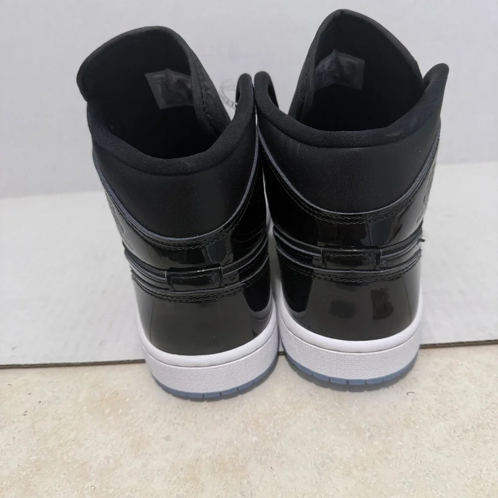 Jordan Air Jordan 1 Mid Space Jam Black Dark Concord DV1308-004 Mens 7